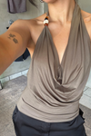 Olivia Backless Top