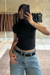 Suki Mock Neck Top