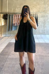Mila Linen Halter Dress
