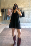 Mila Linen Halter Dress