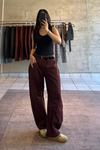 María Barrel Pants