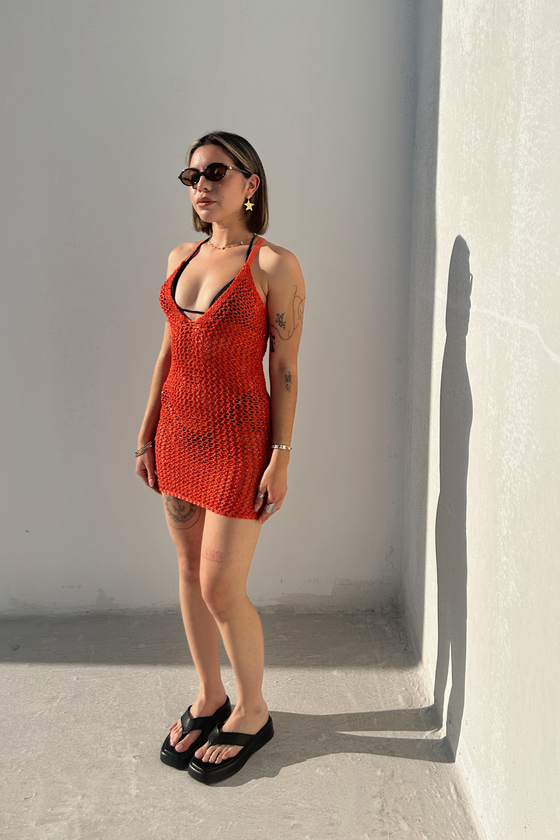 Nina Crochet Dress