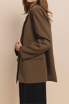 Danna Boyfriend Blazer (Café)