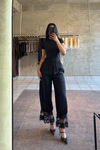 Marissa Satin Lace Pants