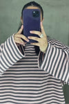 All-Day Oversized Long-Sleeve Tee